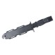 M9 Bayonet (Dummy Knife) (BK), This dummy knife is ideal for airsoft loadouts, allowing you to continue playing for game modes that exclude battery/electric power, and also giving you the ability to do silent takedowns in-game